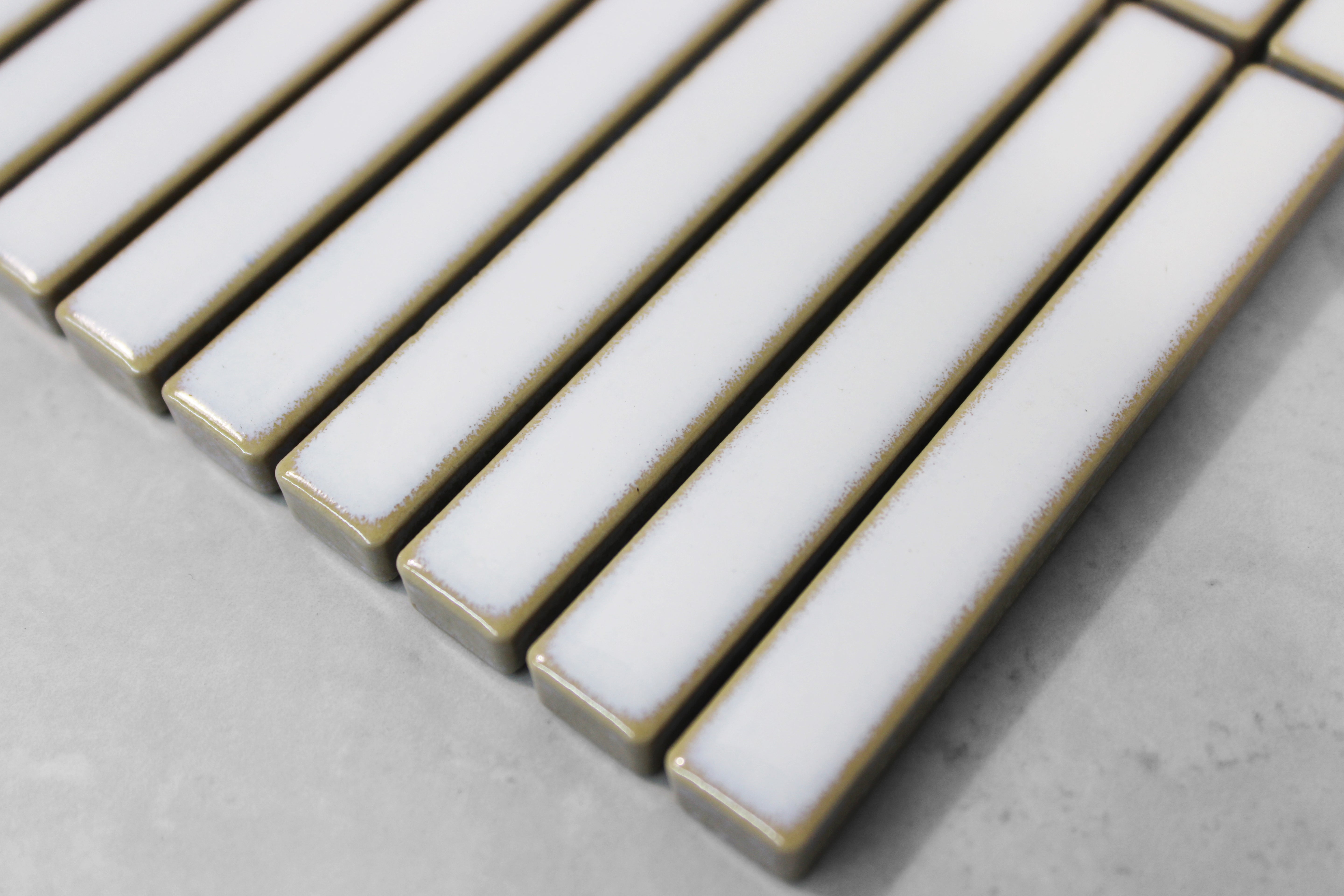 Sahara White Gloss Mosaic