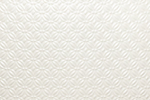 3D White Matt Leaf Wall Tile