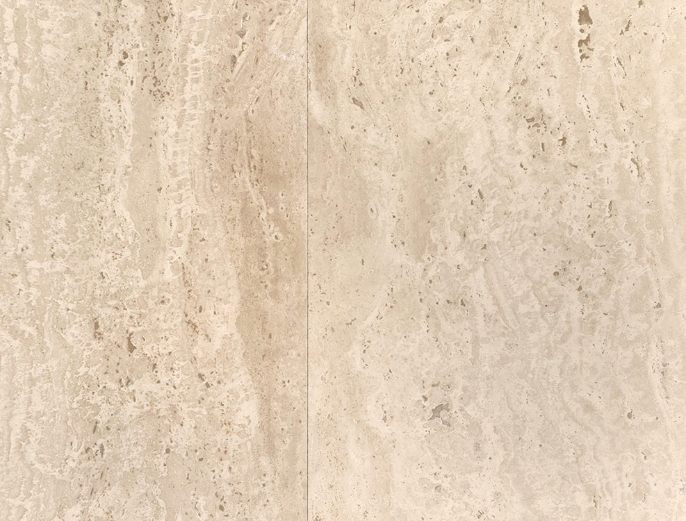 Travertine Vein Cut Filled & Honed Tile