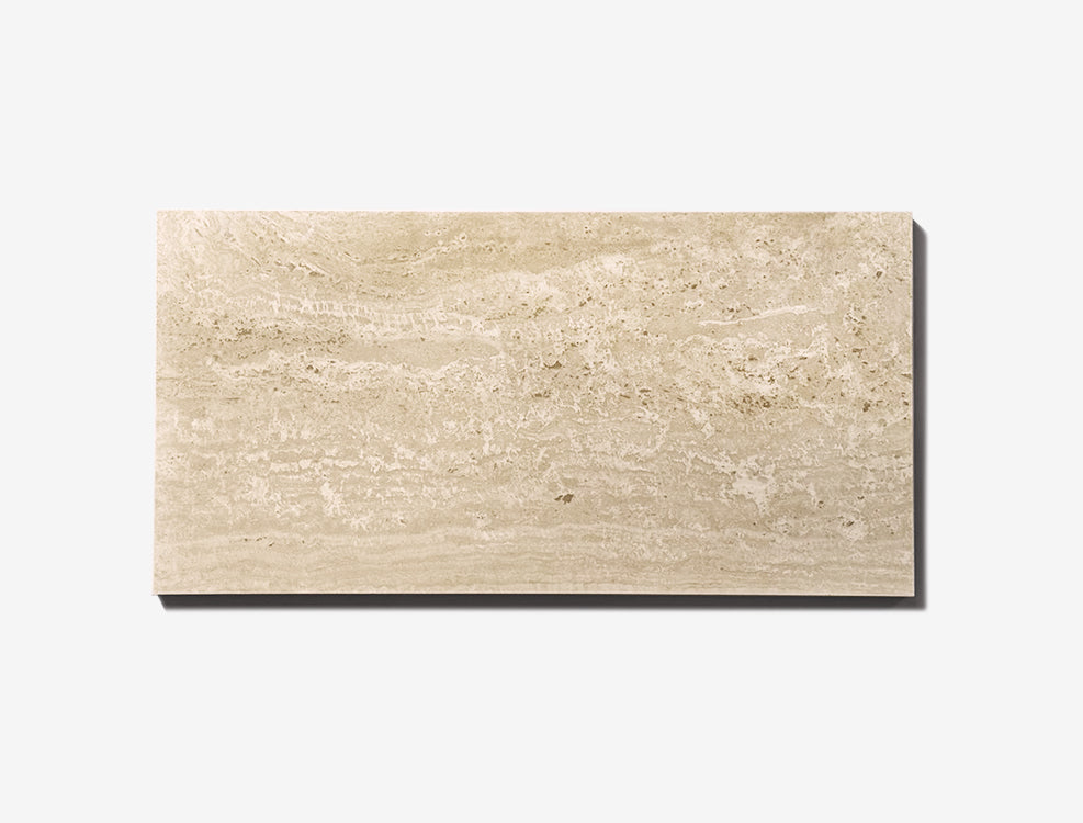 Travertine Vein Cut Filled & Honed Tile
