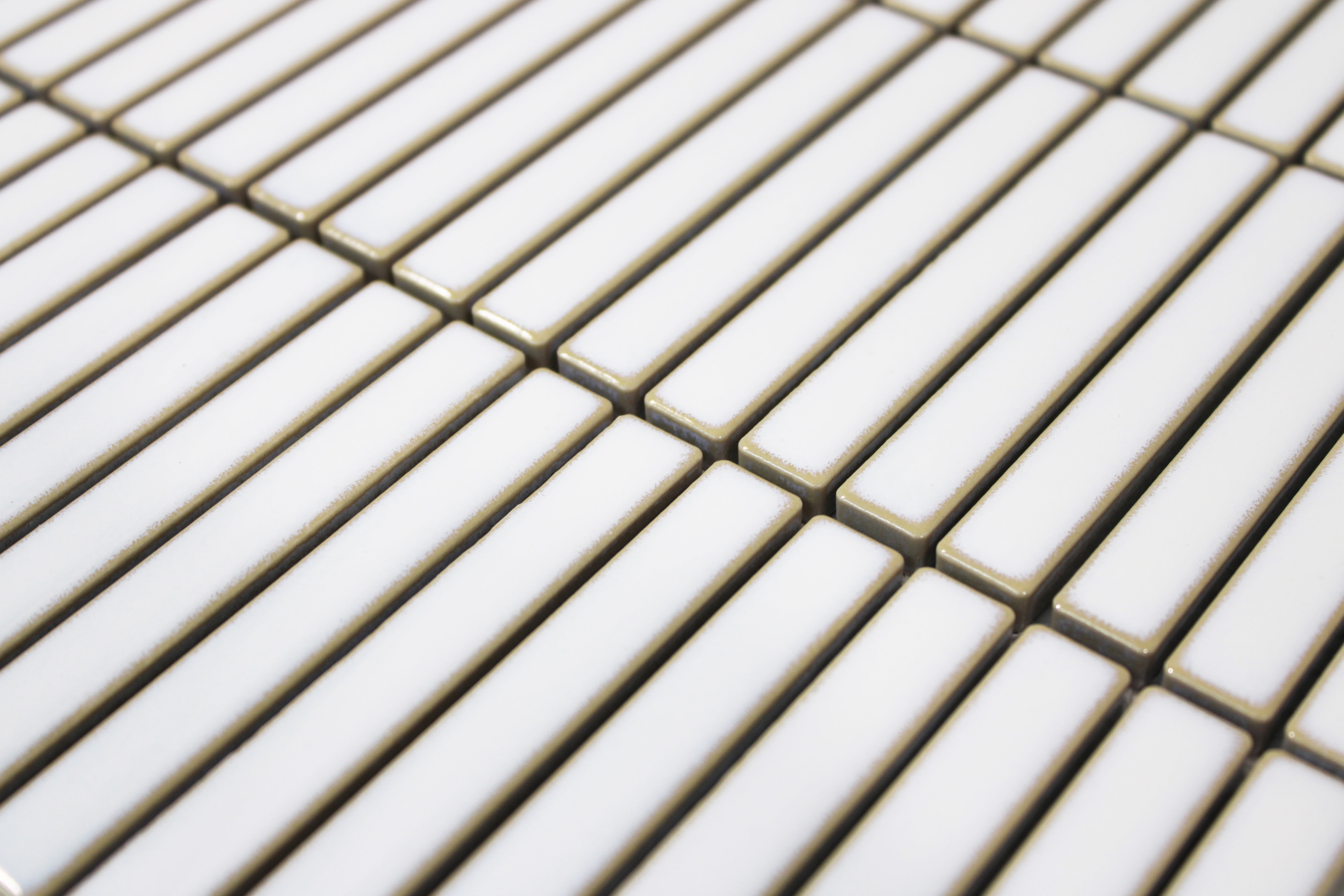 Sahara White Gloss Mosaic
