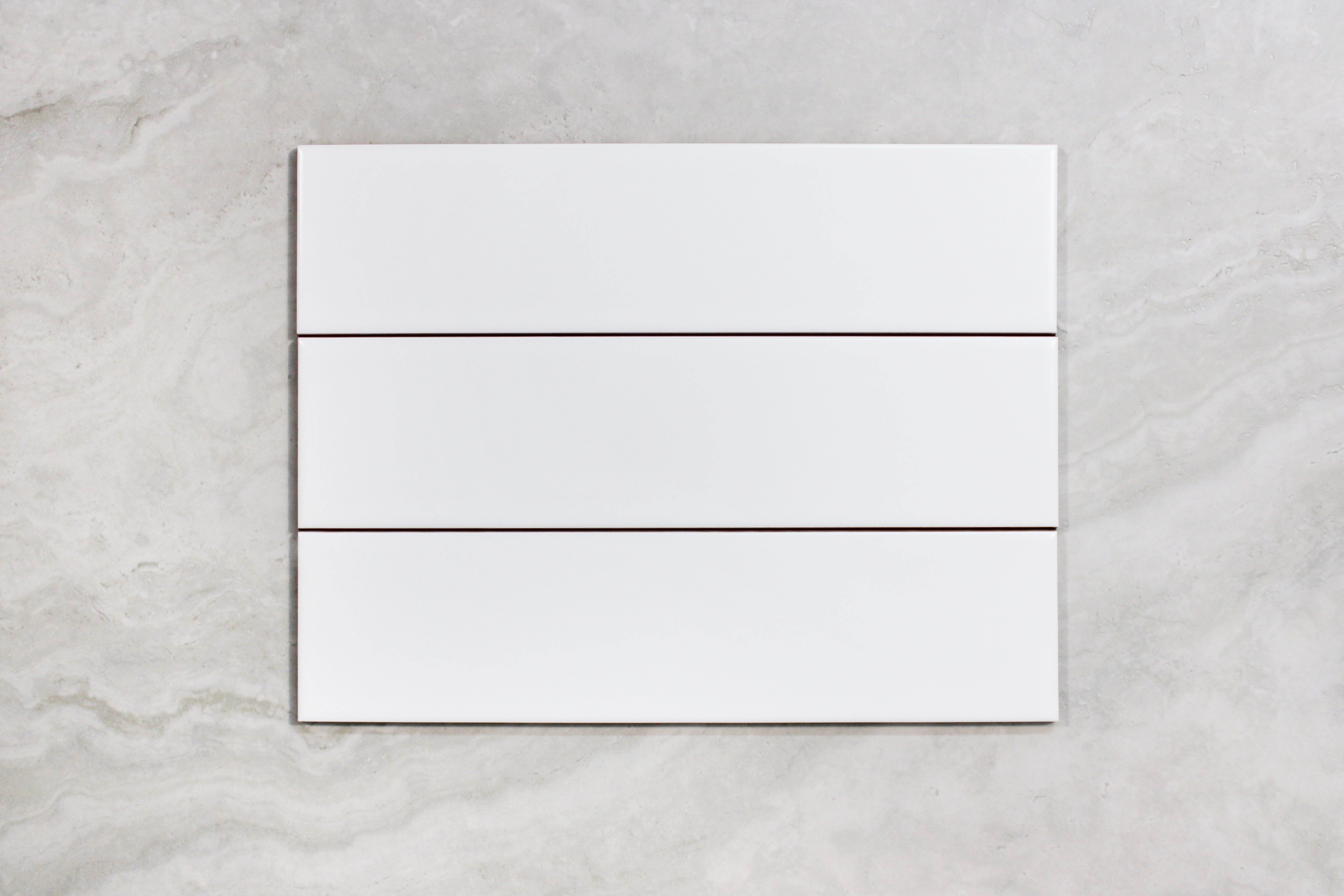 City Scape White Matt Subway