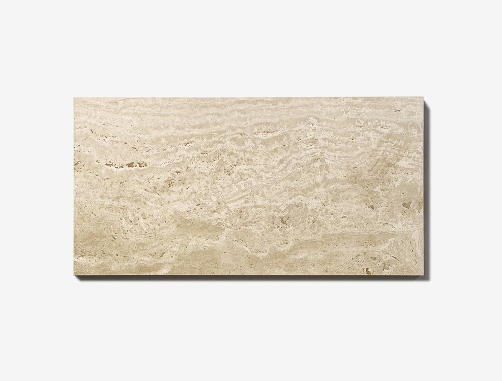 Travertine Vein Cut Filled & Honed Tile