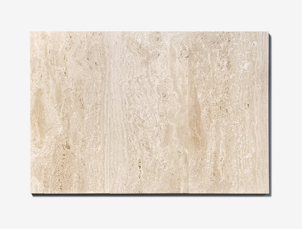Travertine Vein Cut Filled & Honed Tile