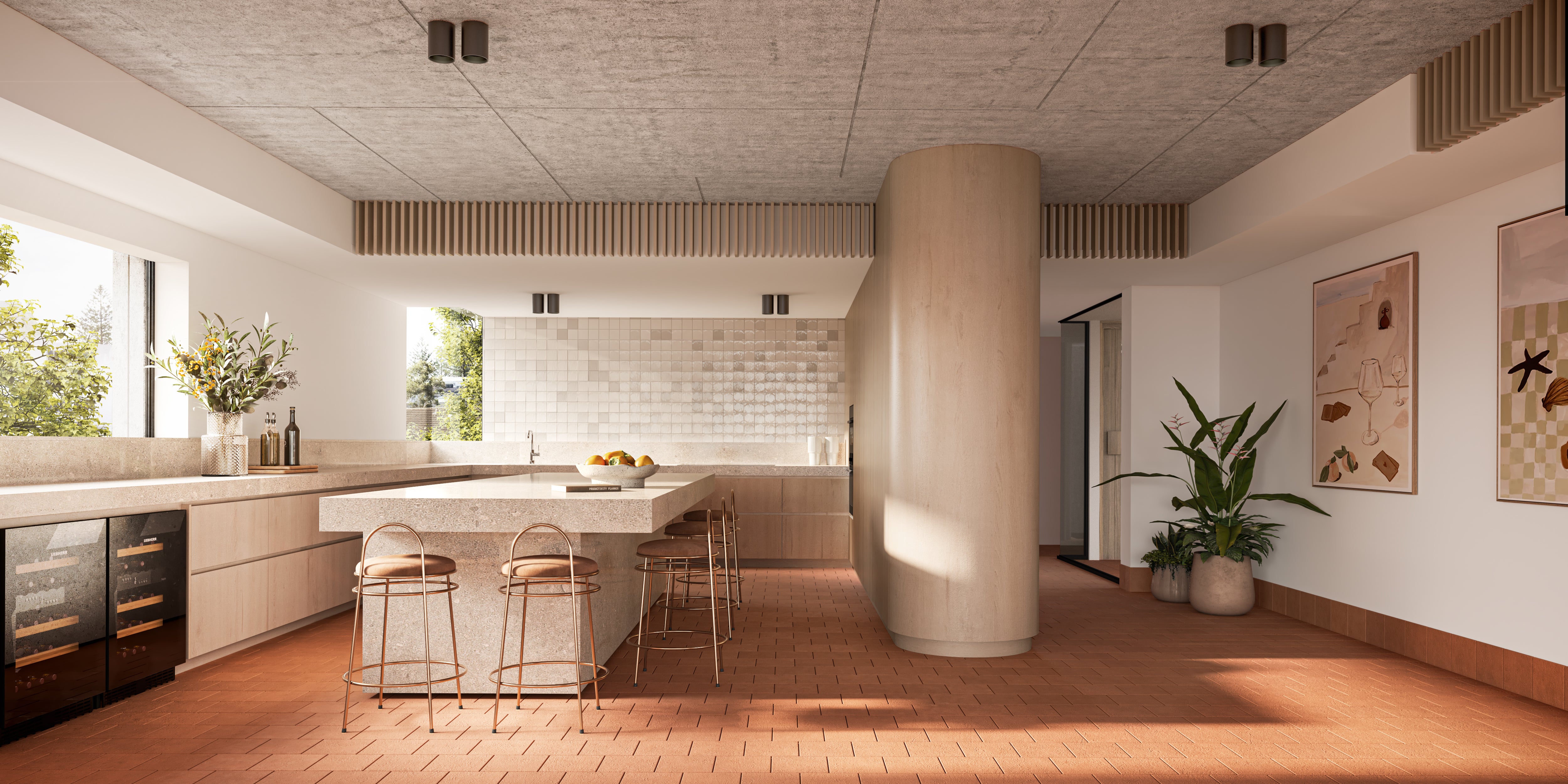 Arrotatto Rustique Terracotta Tiles