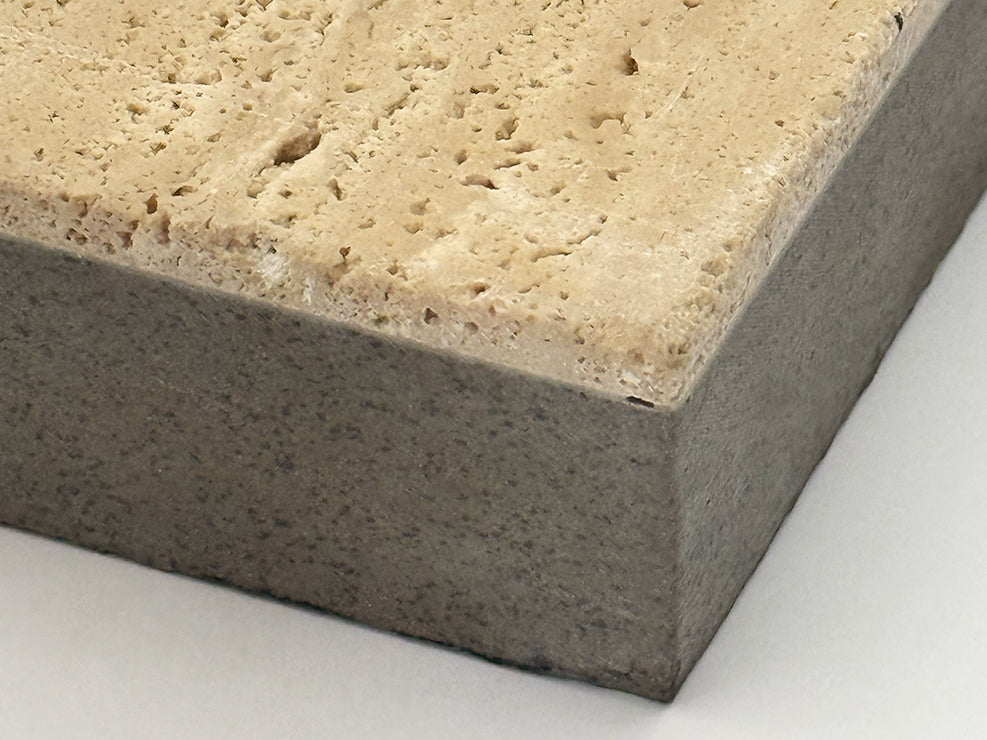 Travertine Roman Vein Cut - Porcelain Backed Paver