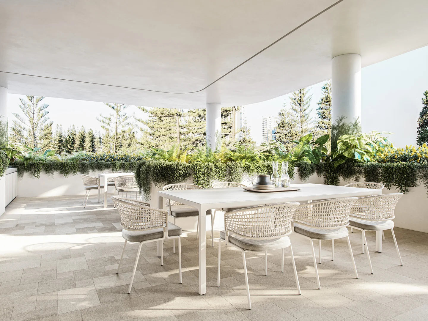 Atelier White External French Pattern