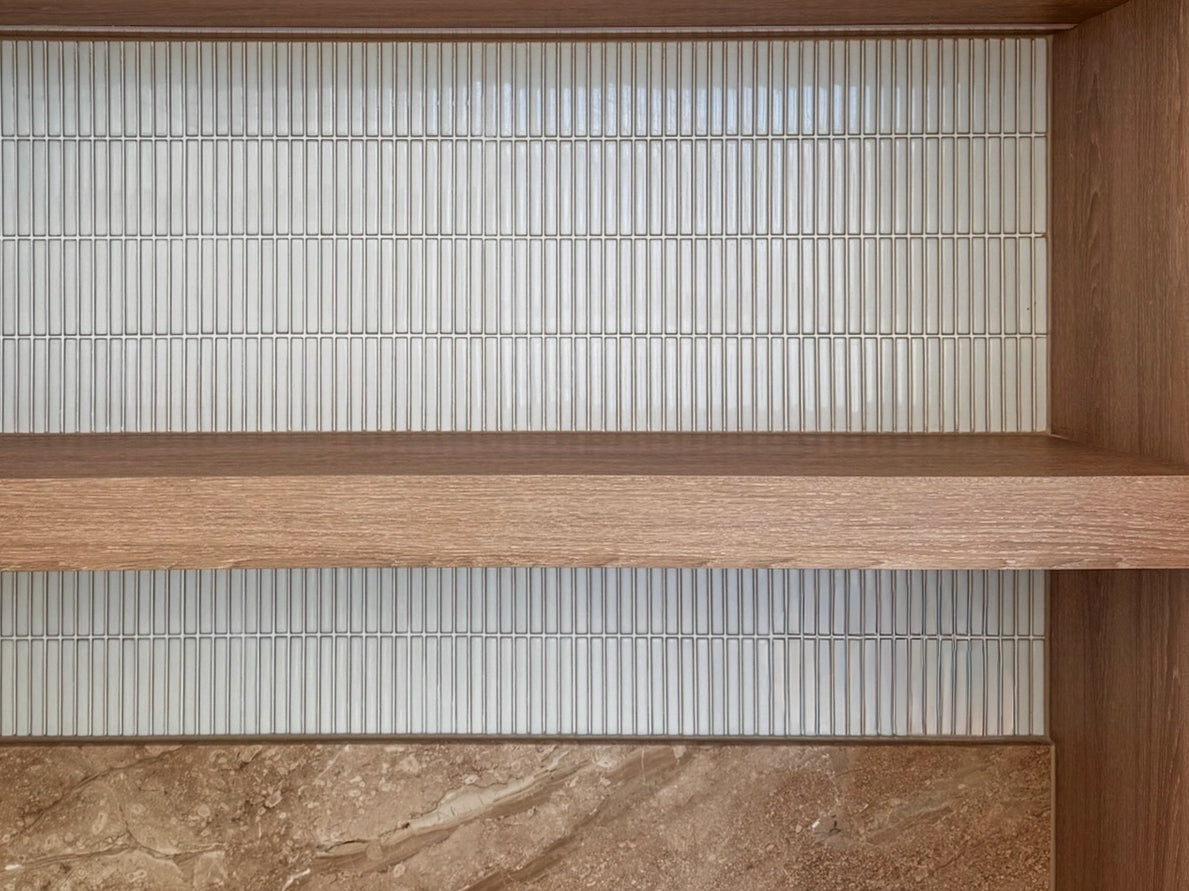 Sahara White Gloss Mosaic