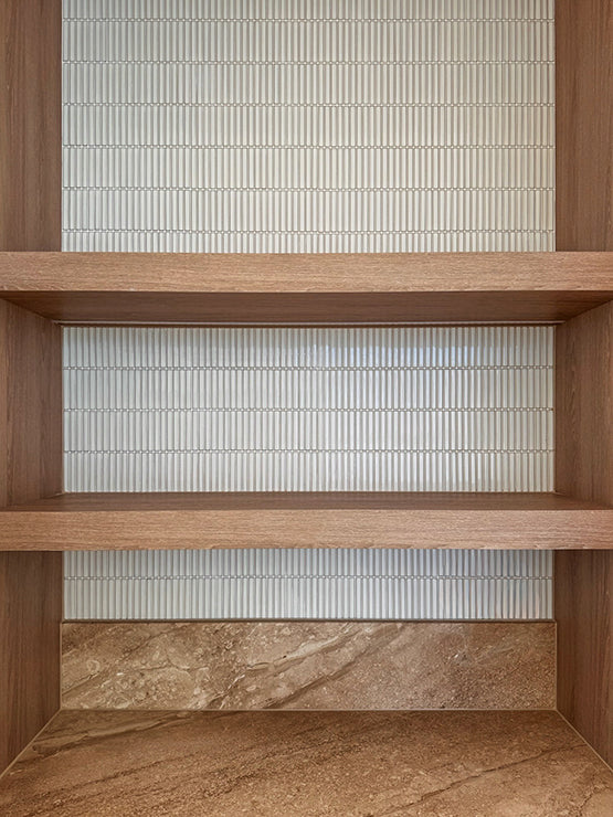 Sahara White Gloss Mosaic